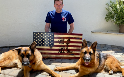 Welcome Sean Brownlee, Honorary Ambassador of Operation Freedom Paws