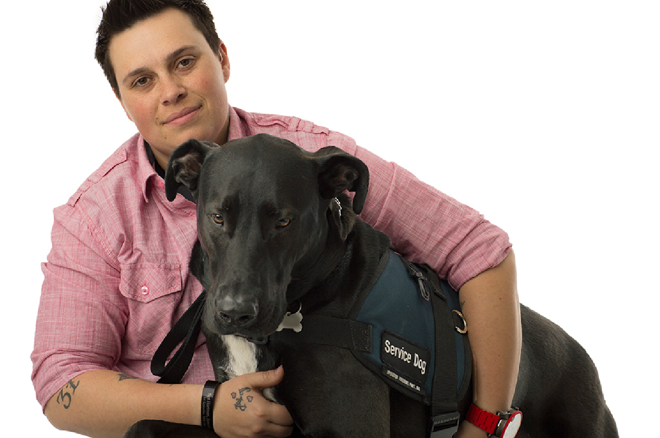 Alex Gries & Sherman – Stories About Veterans & Service Dogs - Operation  Freedom Paws