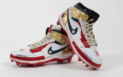 Bid on 49er George Kittle’s Autographed “My Cause, My Cleats”