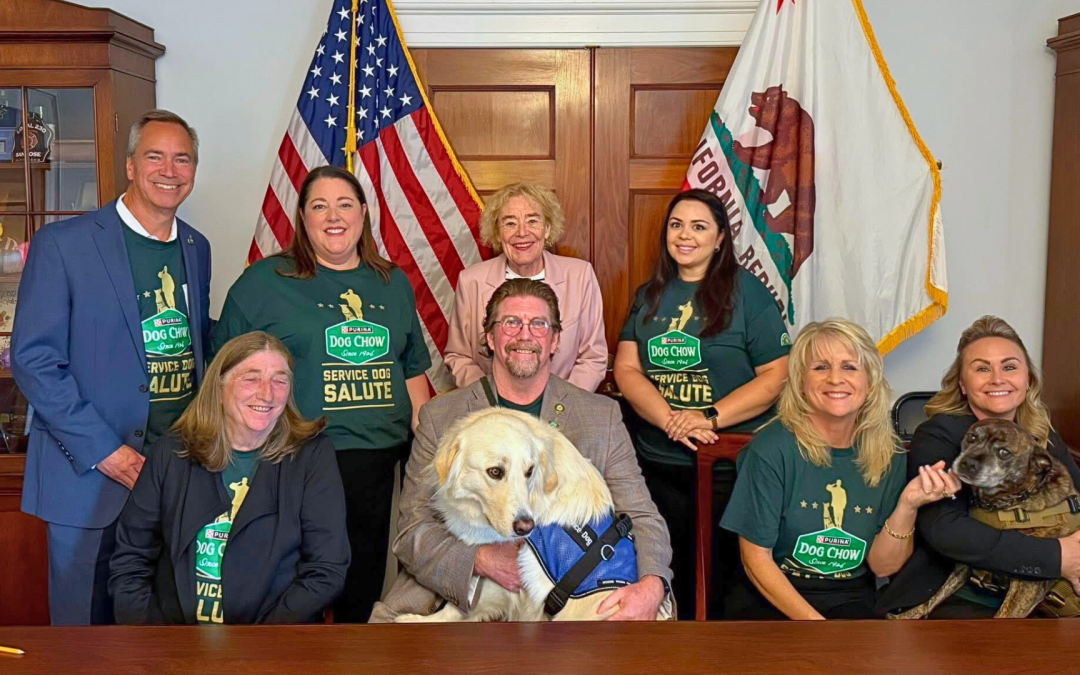 Operation Freedom Paws Visits Washington, D.C. to Advocate for Veterans and Service Dogs